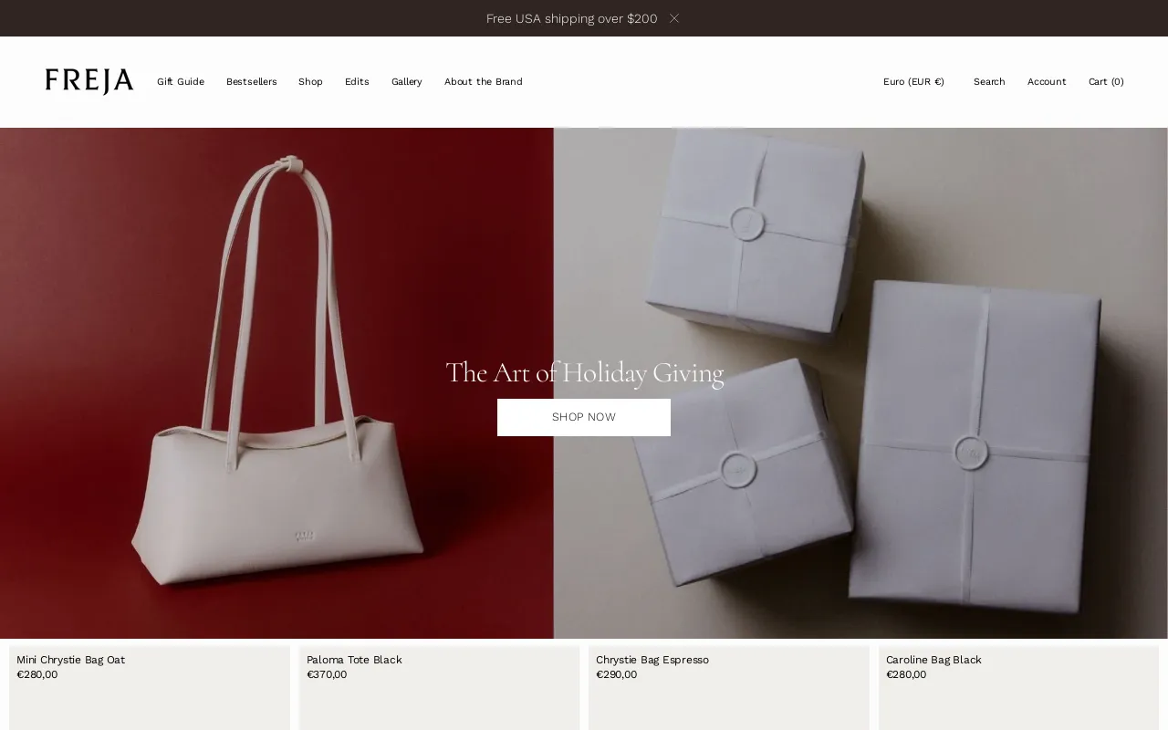 Freja New York screenshot