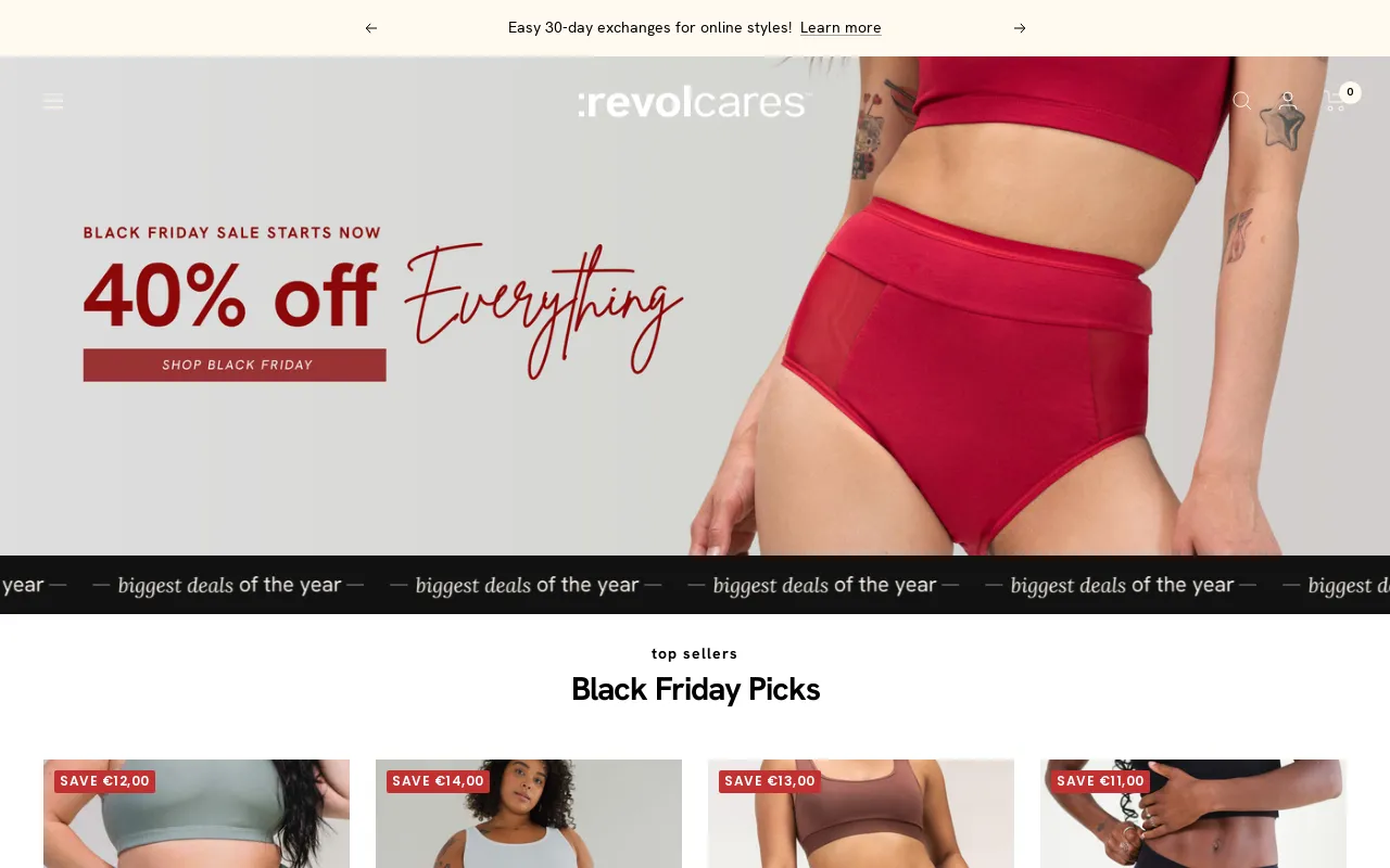 Revol Cares screenshot