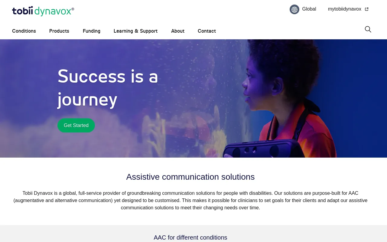 Tobii Dynavox Global screenshot