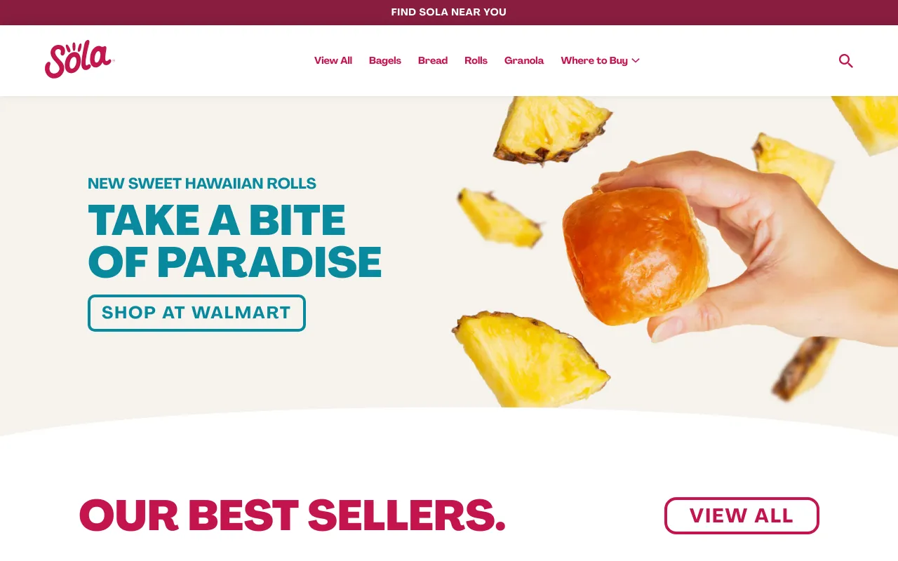 thesolacompany.com screenshot