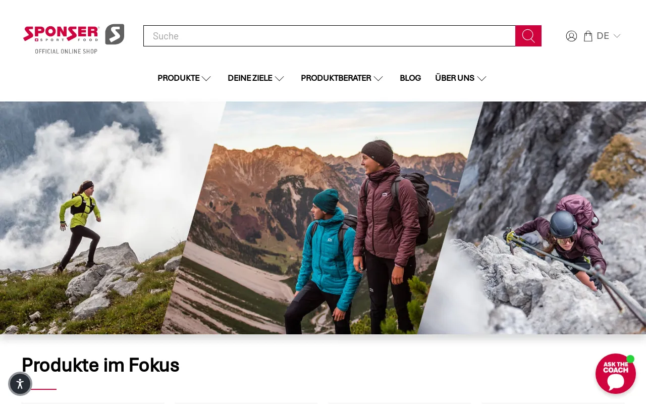 SPONSER EUROPE GmbH screenshot