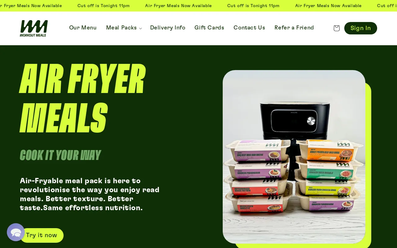 Workout Meals® screenshot