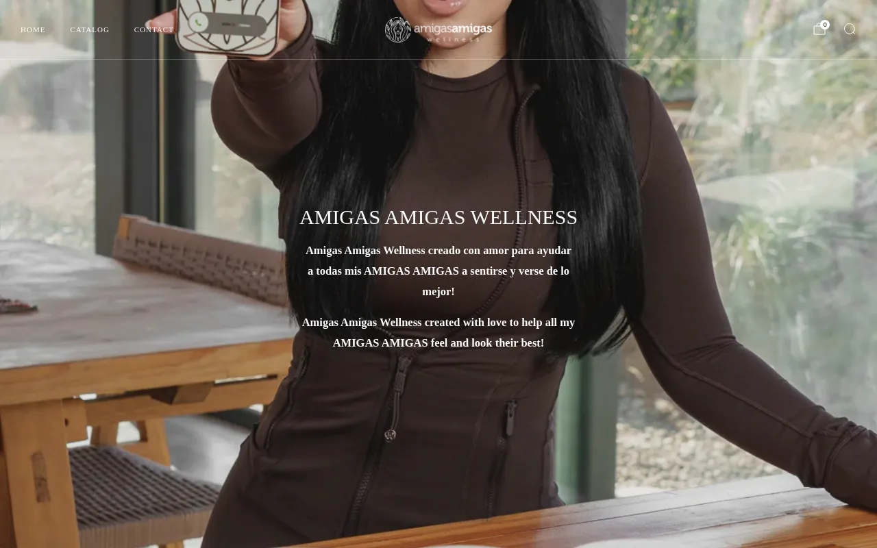 AMIGAS AMIGAS WELLNESS screenshot