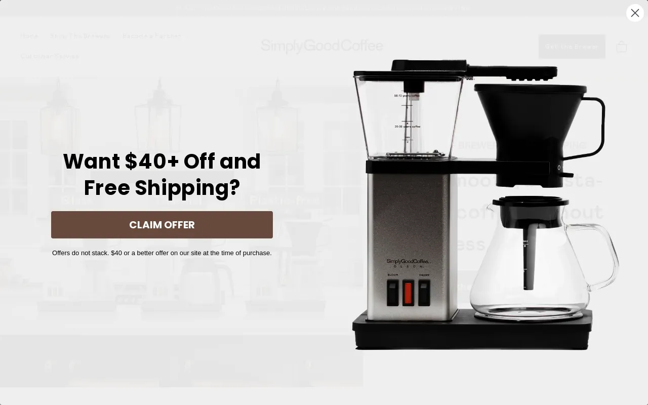 Simply Good Coffee screenshot