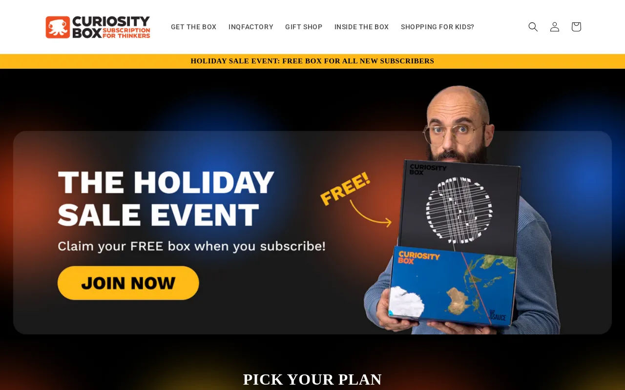 The Curiosity Box screenshot