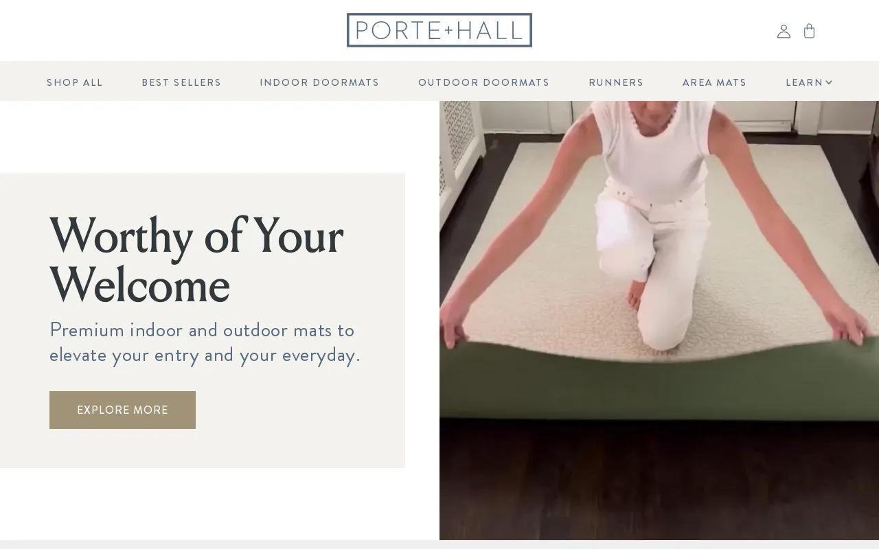 Porte + Hall screenshot