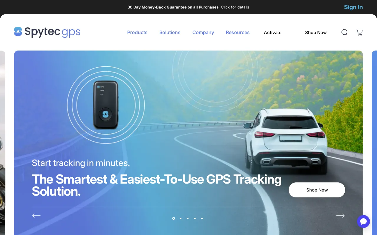 Spytec GPS screenshot