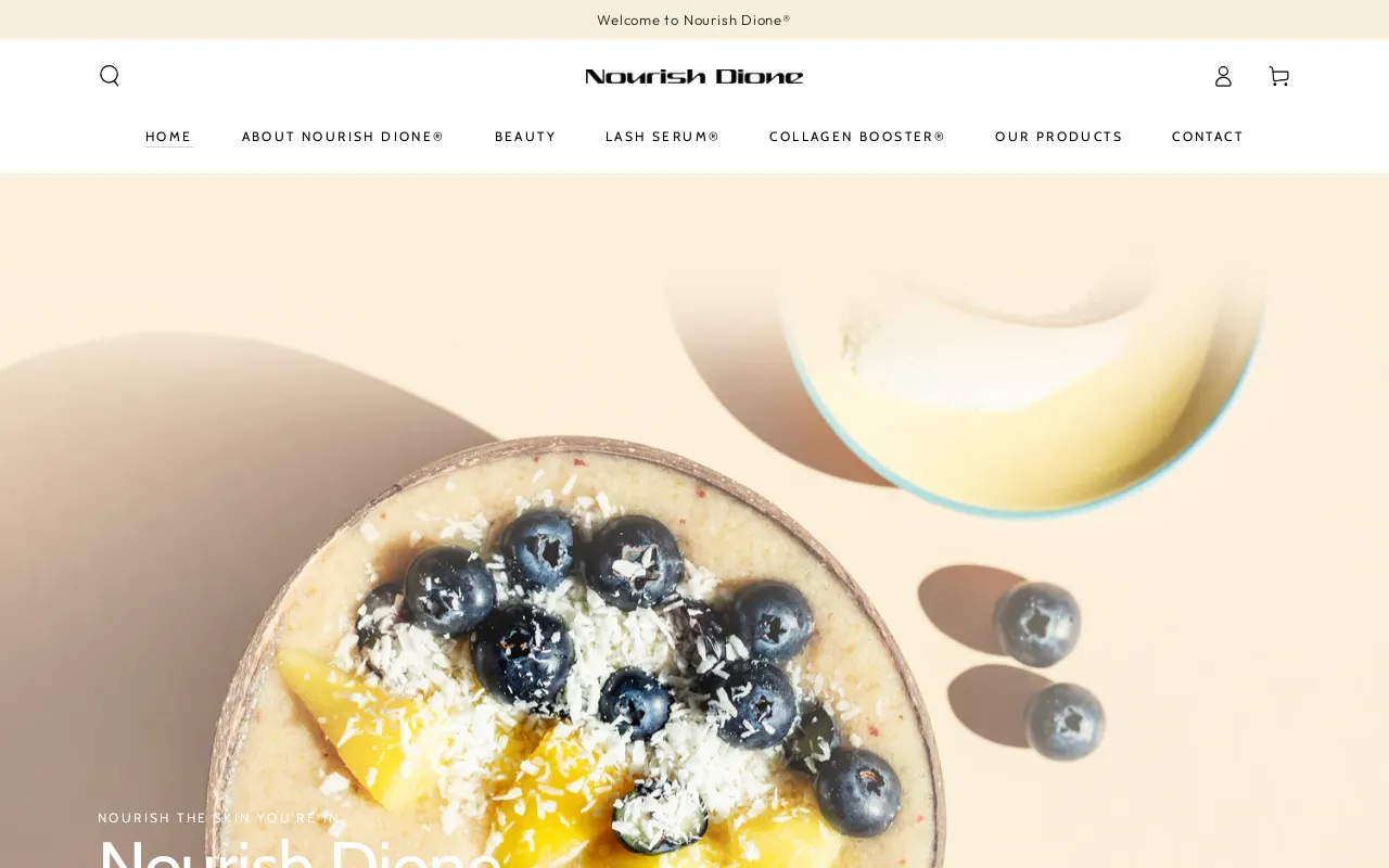 Nourish Dione screenshot