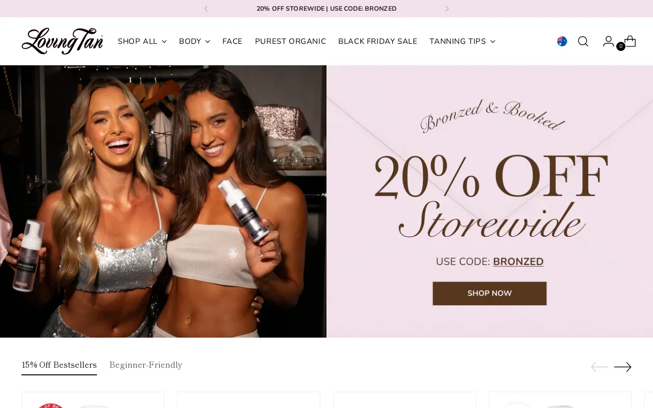 Loving Tan screenshot