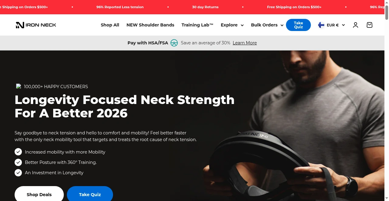 Iron Neck screenshot