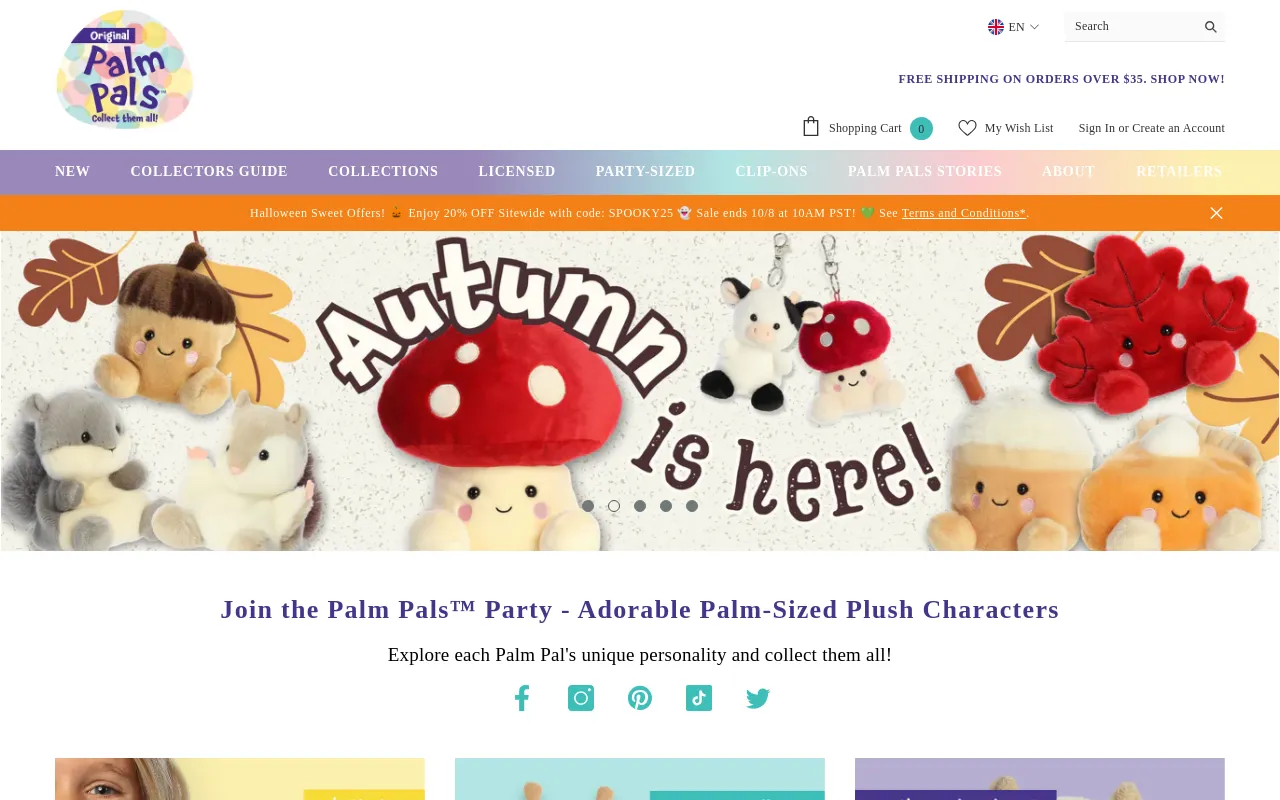 palmpals.com website screenshot