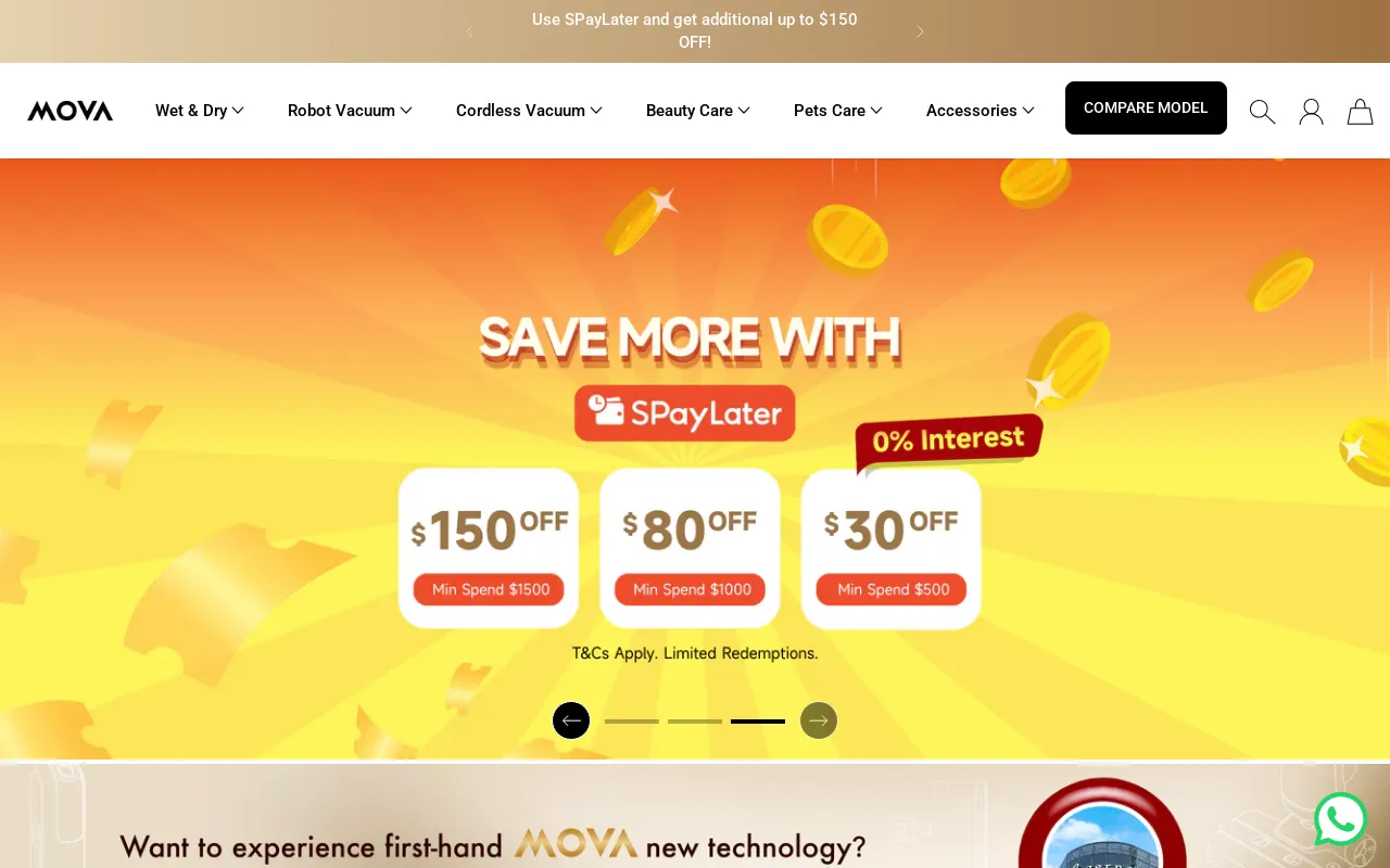 MOVA Singapore screenshot