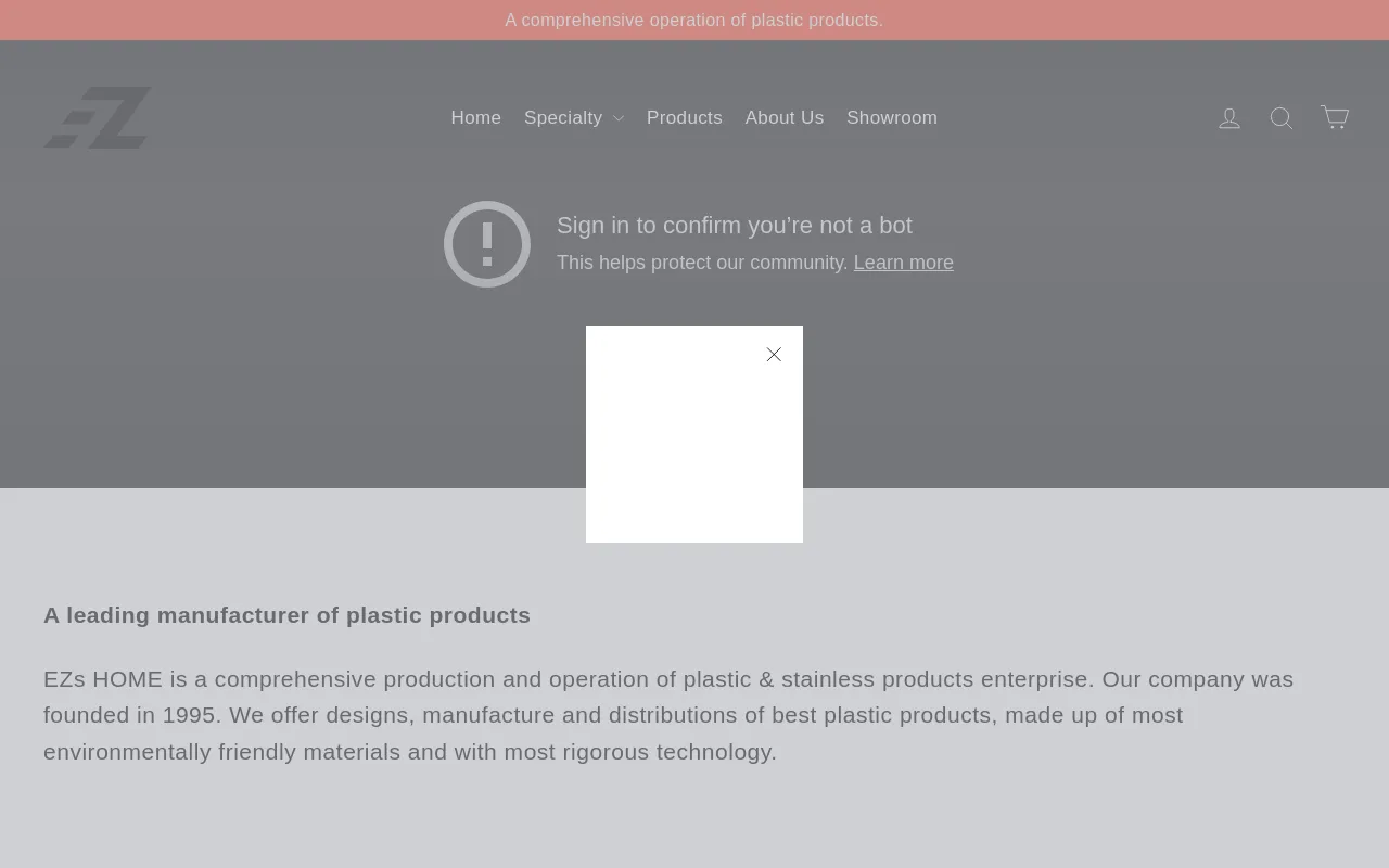 ezshome.com screenshot