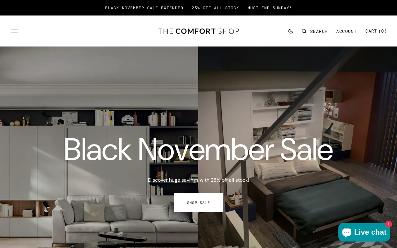 The Comfort Shop screenshot