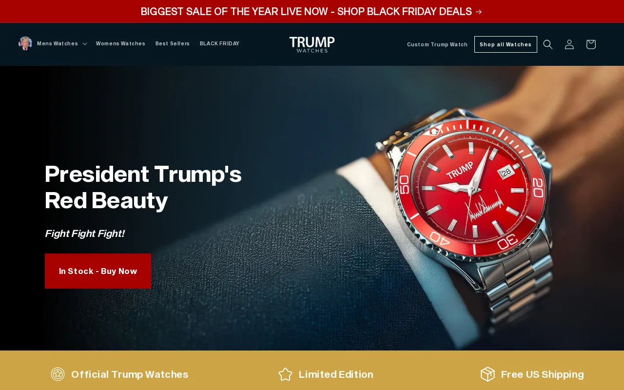 Trump Watches screenshot