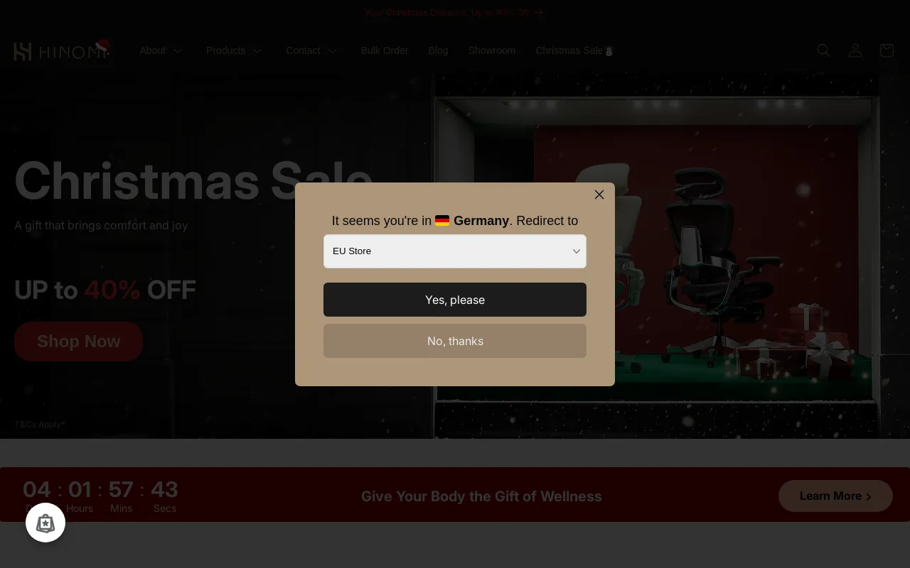 HINOMI USA screenshot