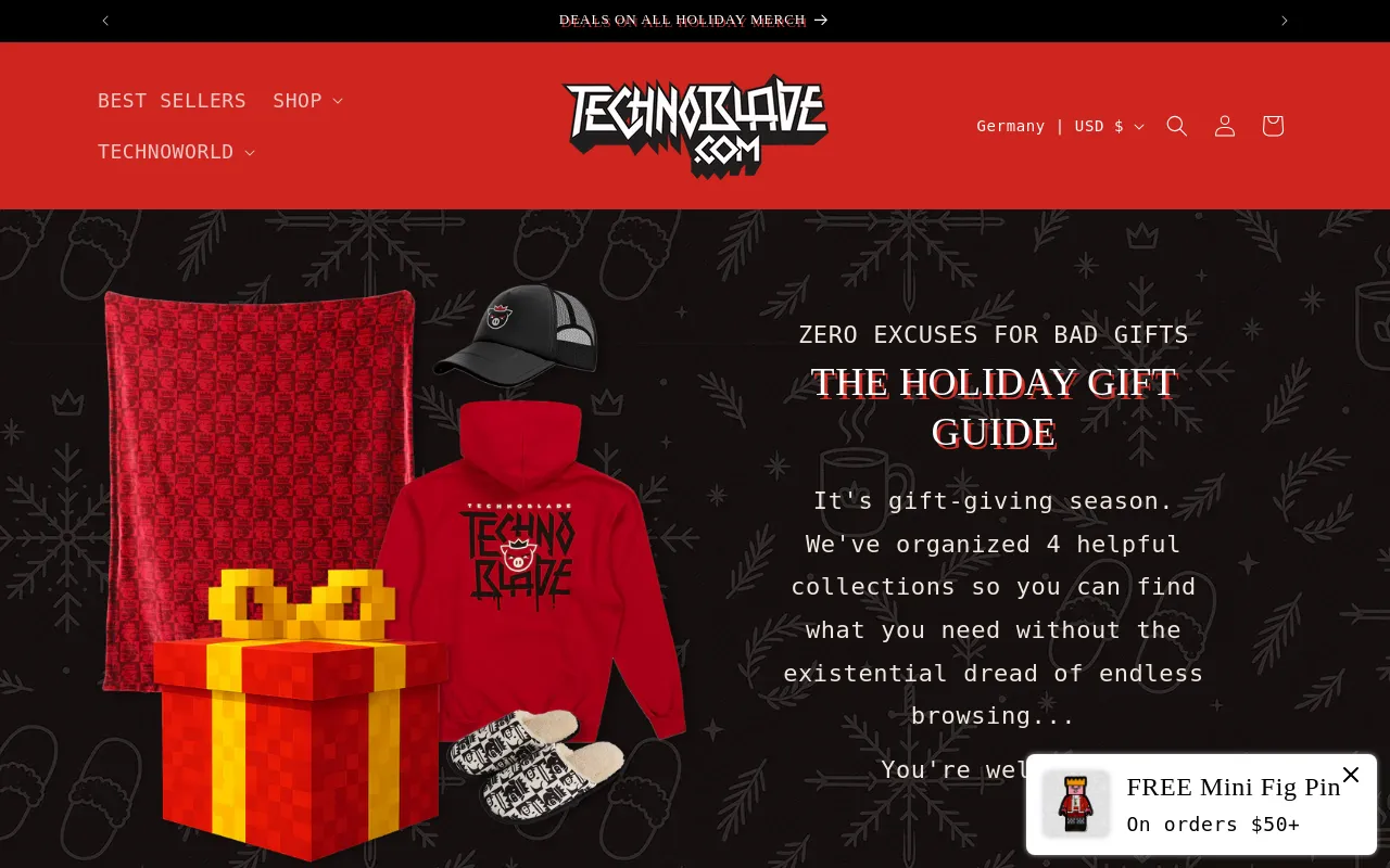 Technoblade Official screenshot