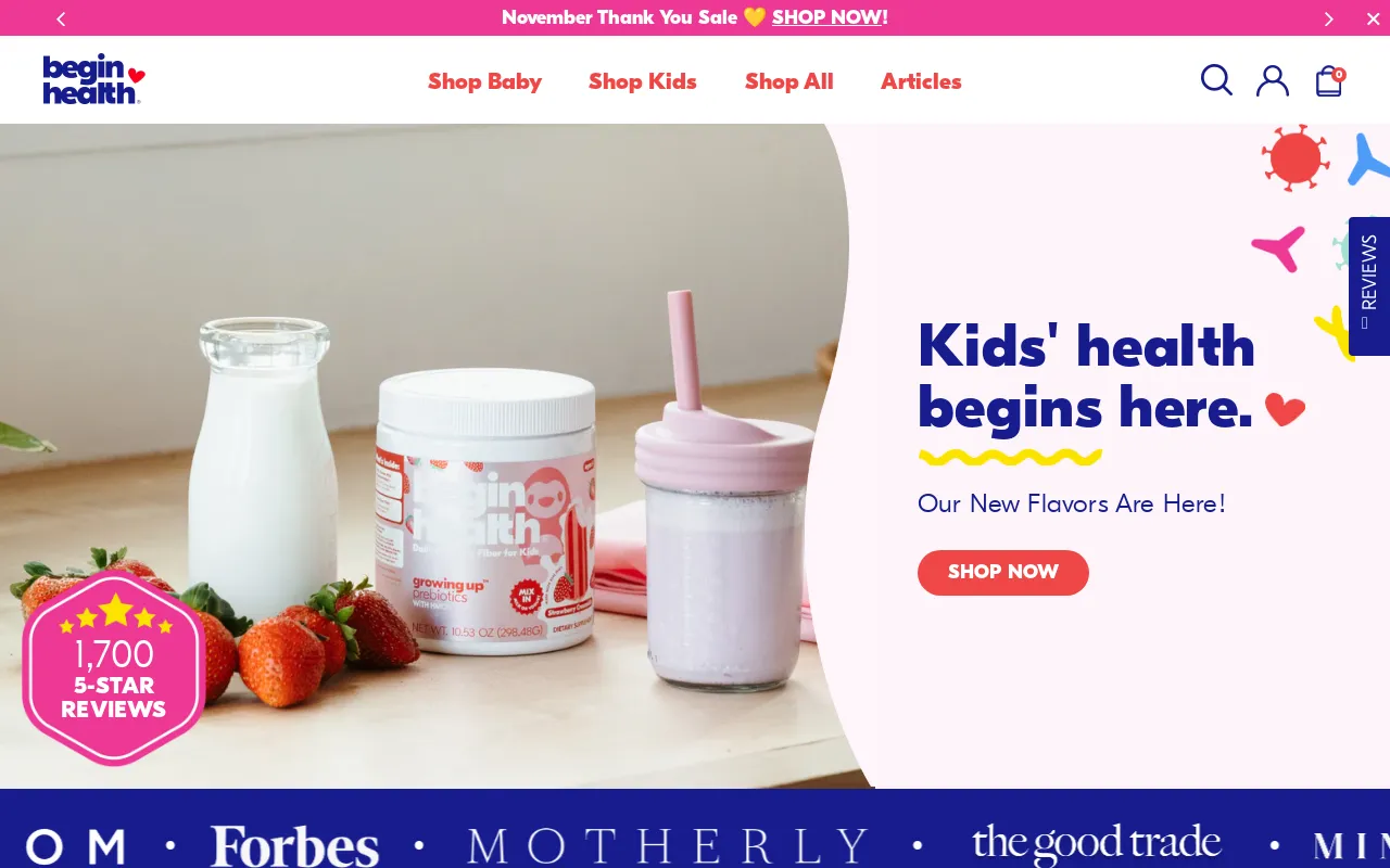 Begin Health, Inc. screenshot