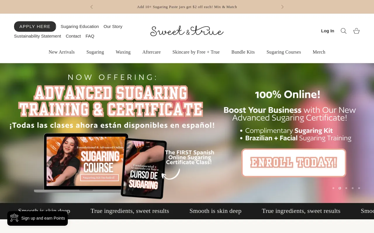 Sweet & True Sugaring Co. screenshot
