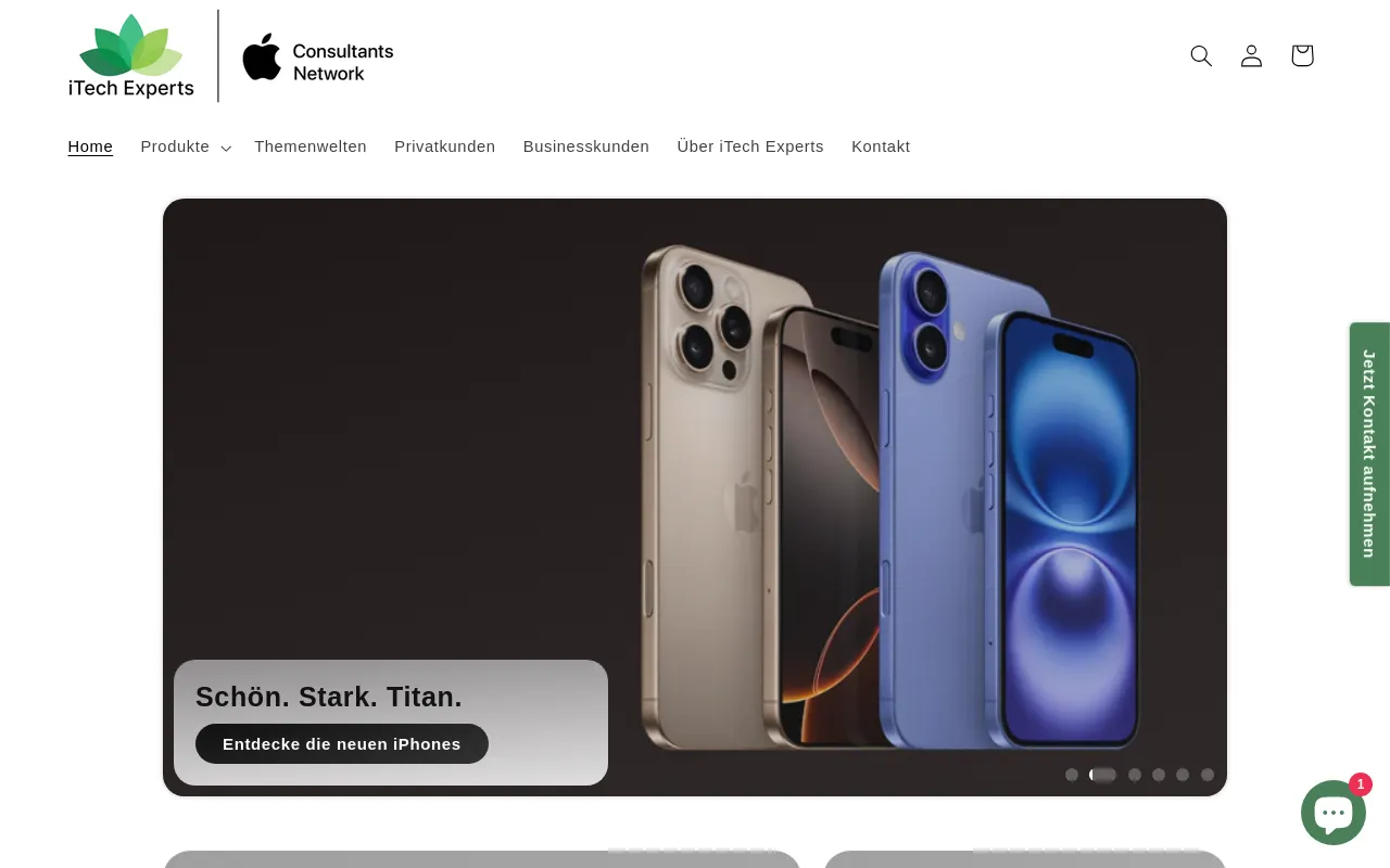 iTech Experts website screenshot