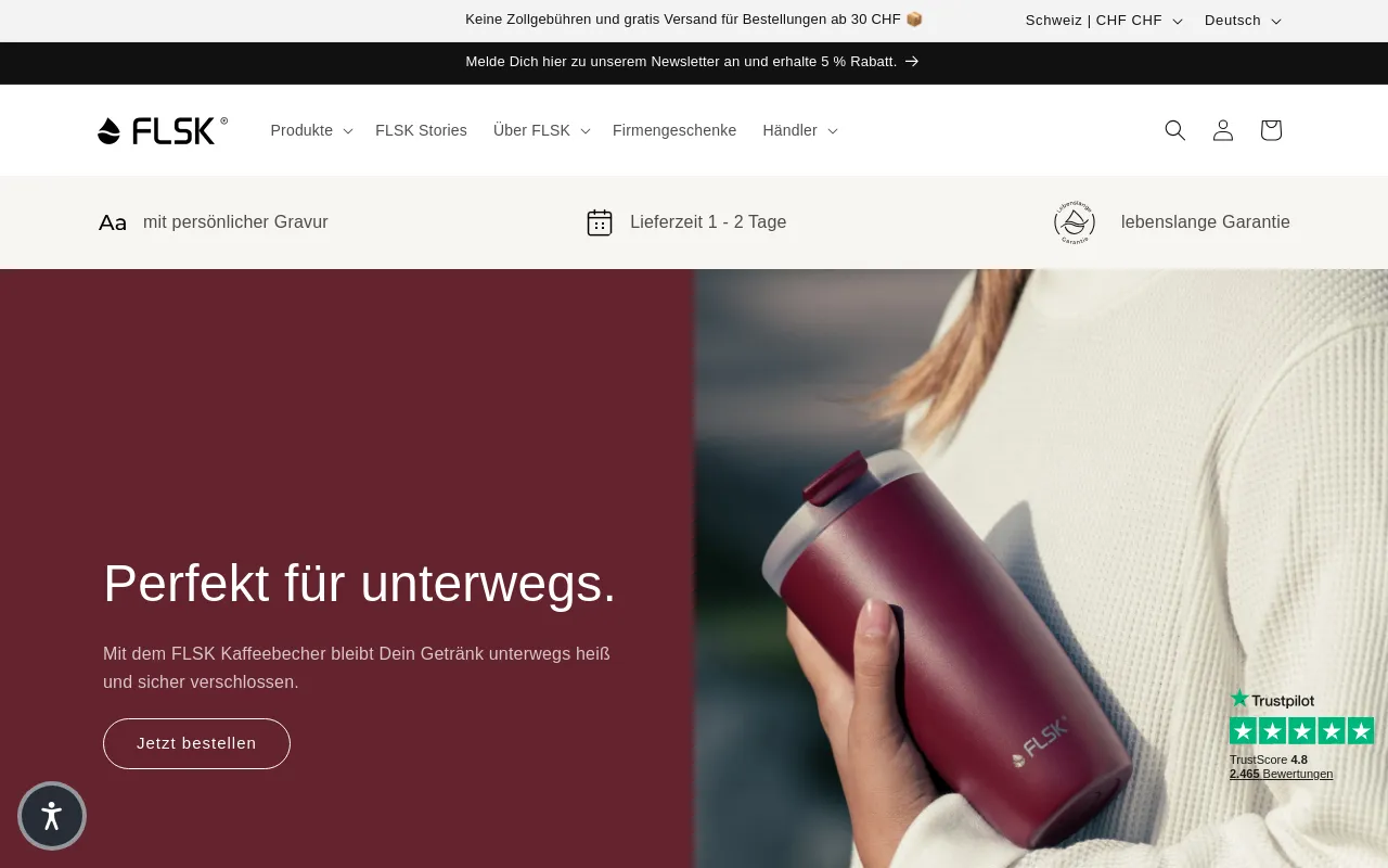 FLSK Products screenshot