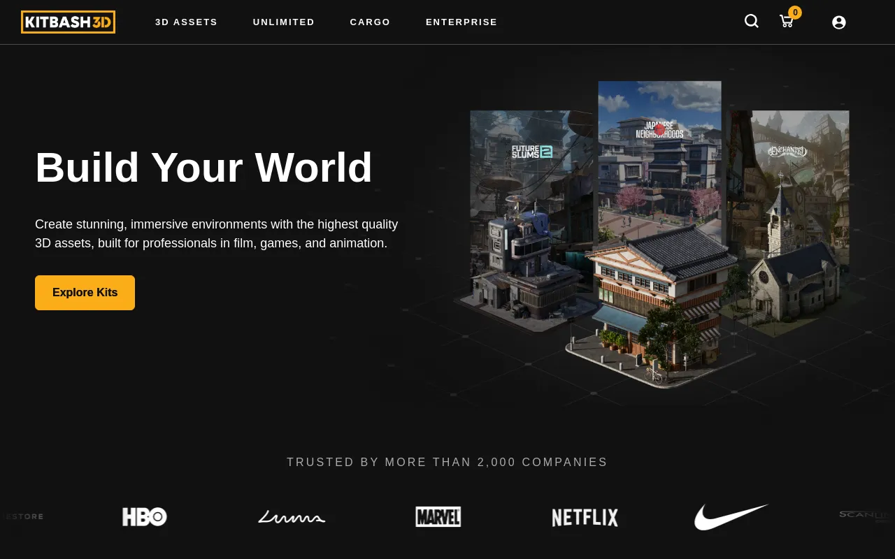 KitBash3D screenshot