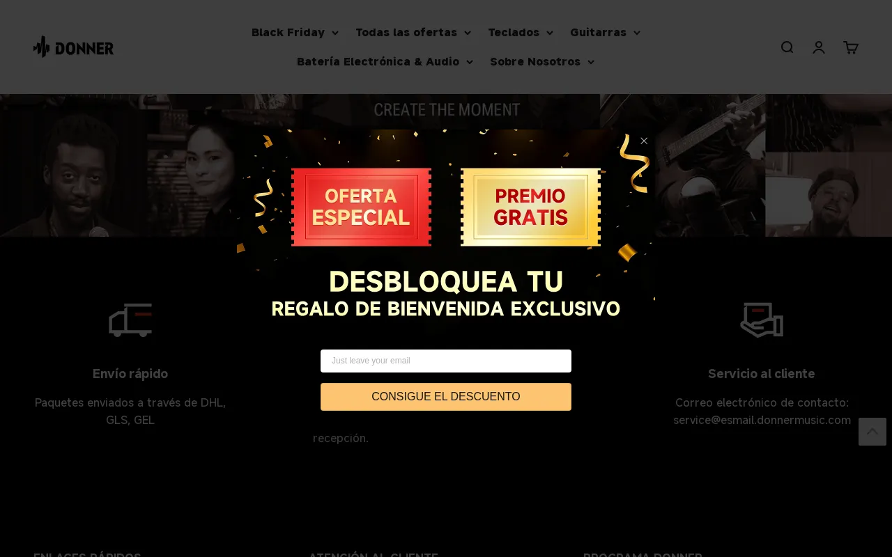 Donner® Música ES screenshot