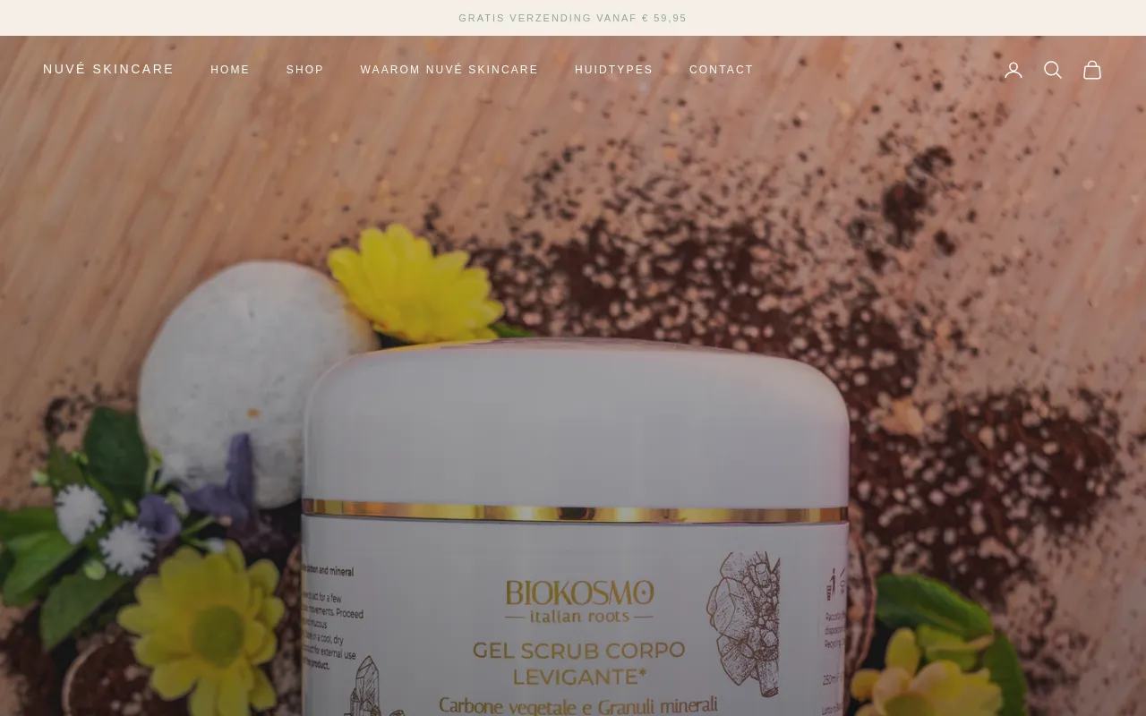 Nuvé skincare screenshot