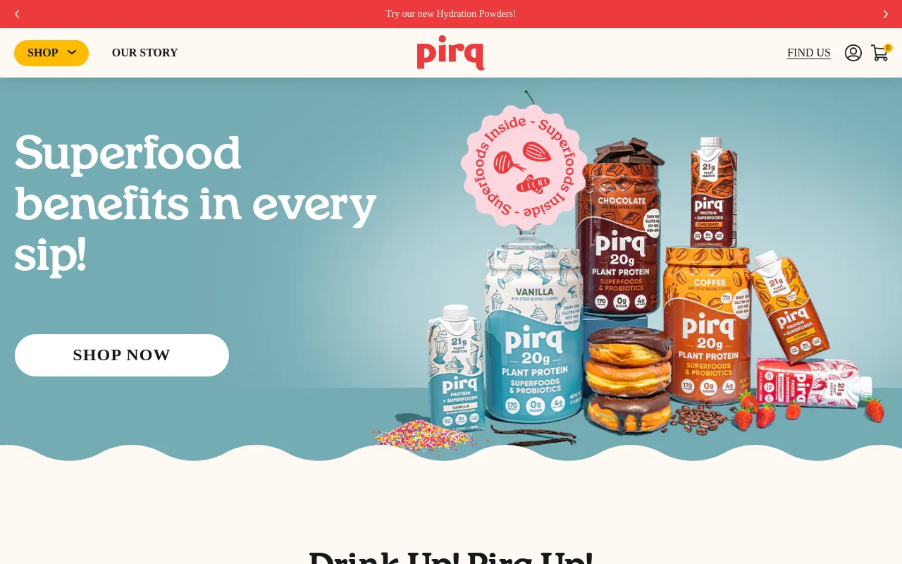 Pirq screenshot