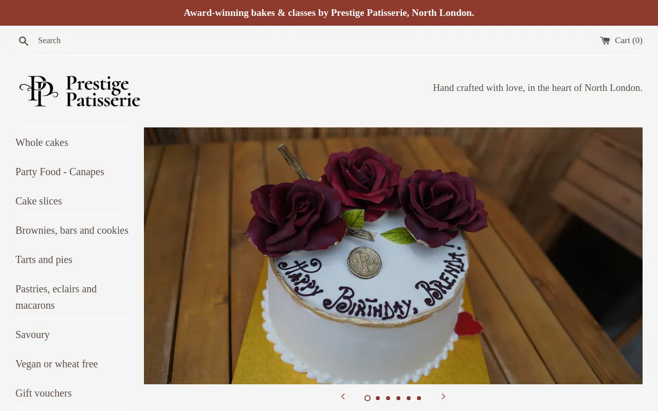 Prestige Patisserie screenshot