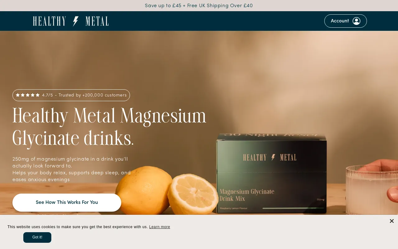 Healthy Metal screenshot