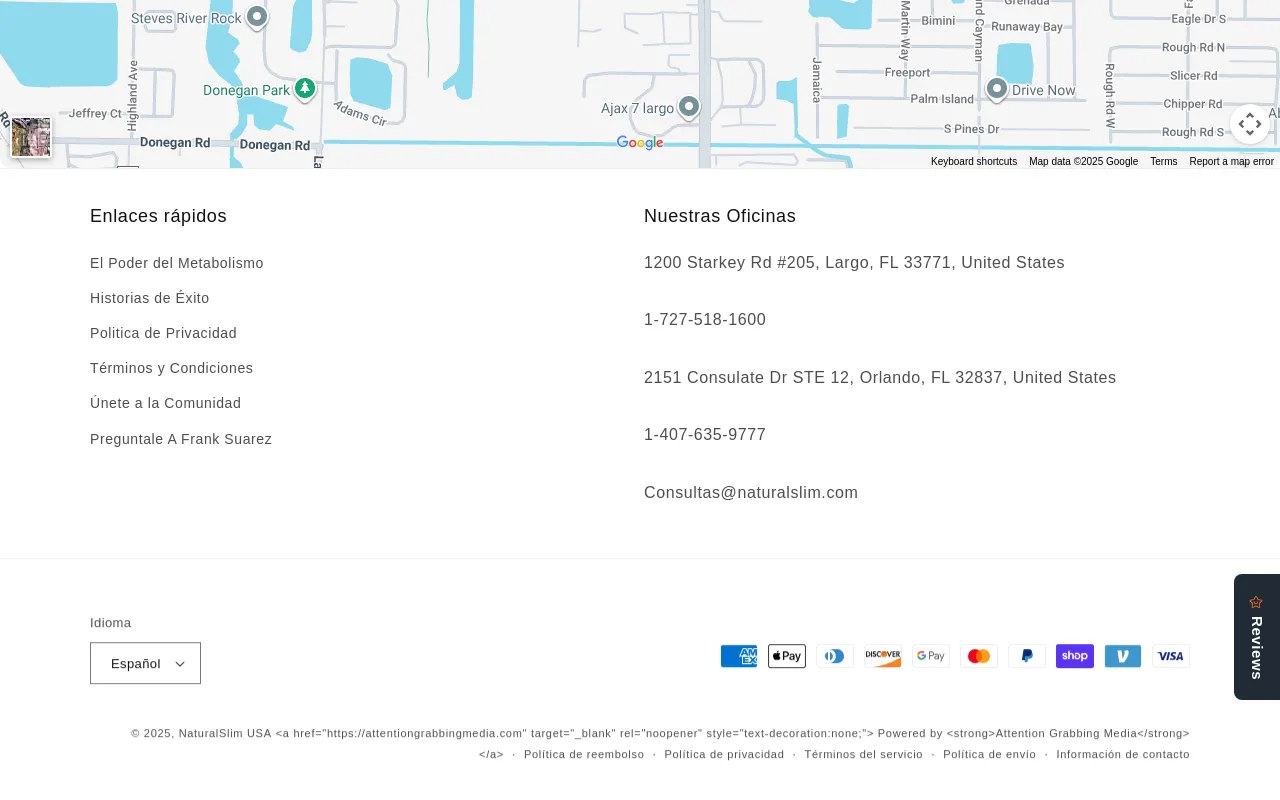 NaturalSlim USA screenshot