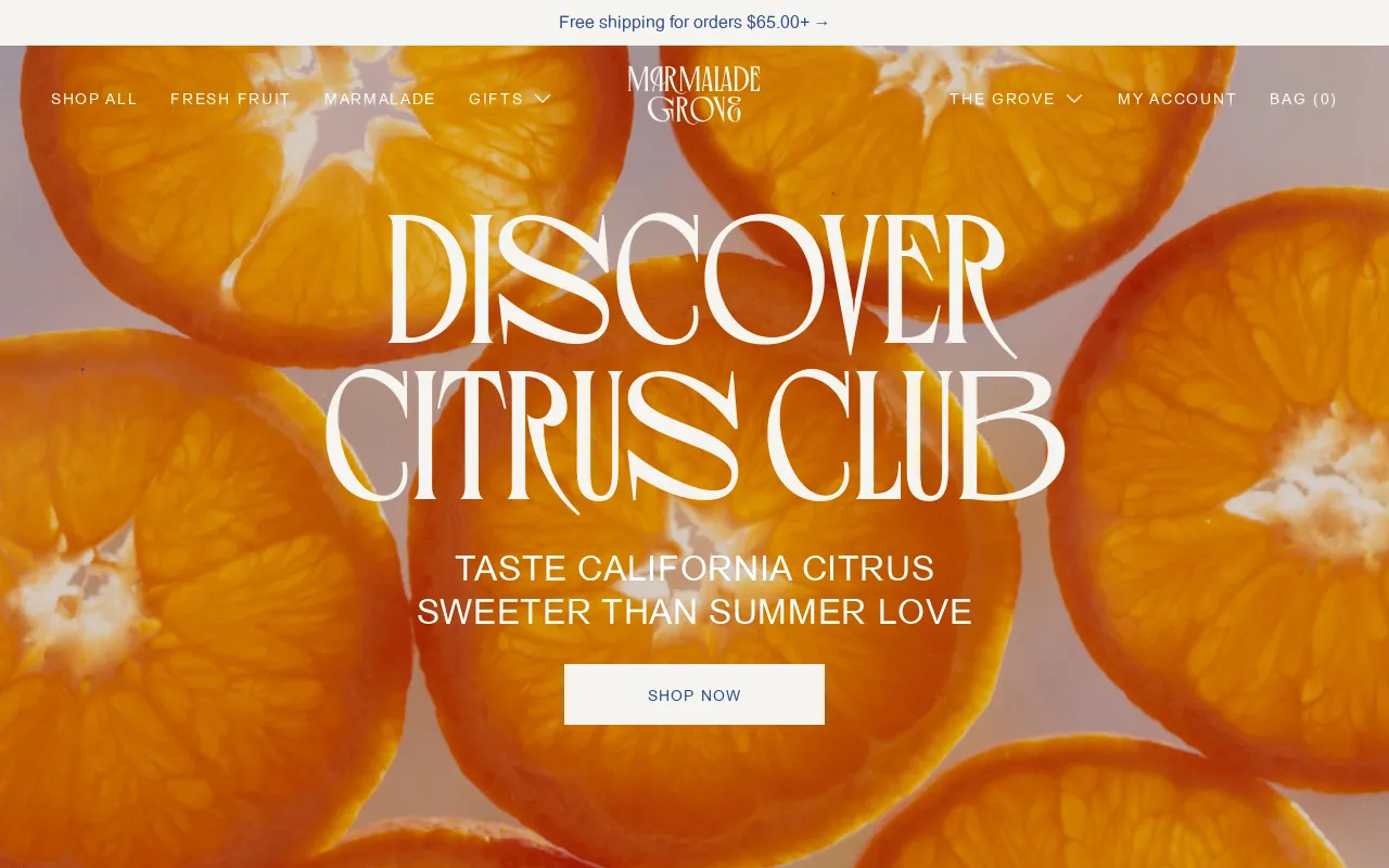 Marmalade Grove screenshot