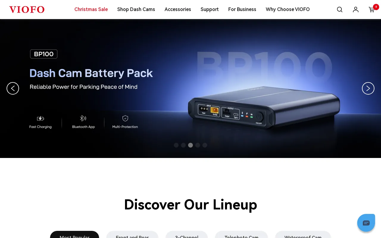 Viofo-official screenshot