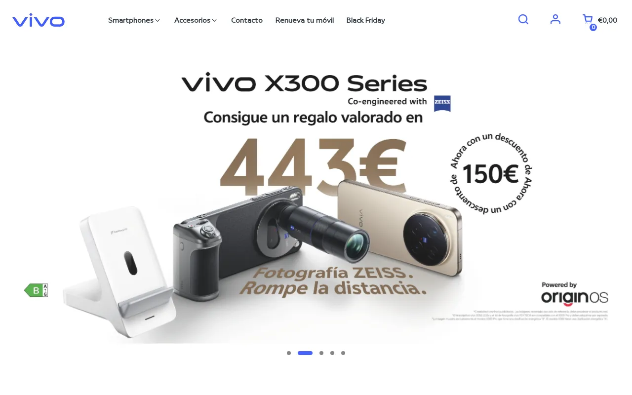 vivoonlinestore screenshot