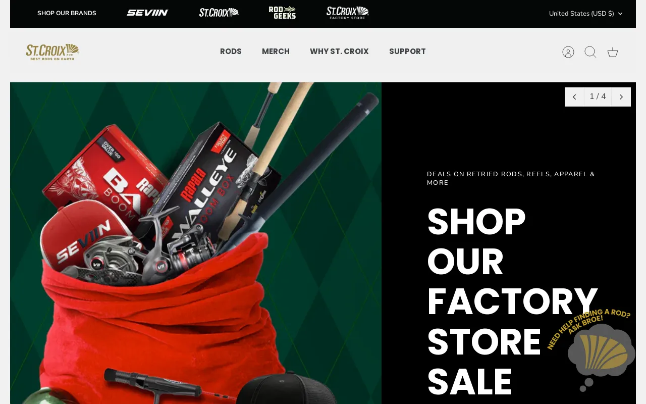 St. Croix Rod screenshot