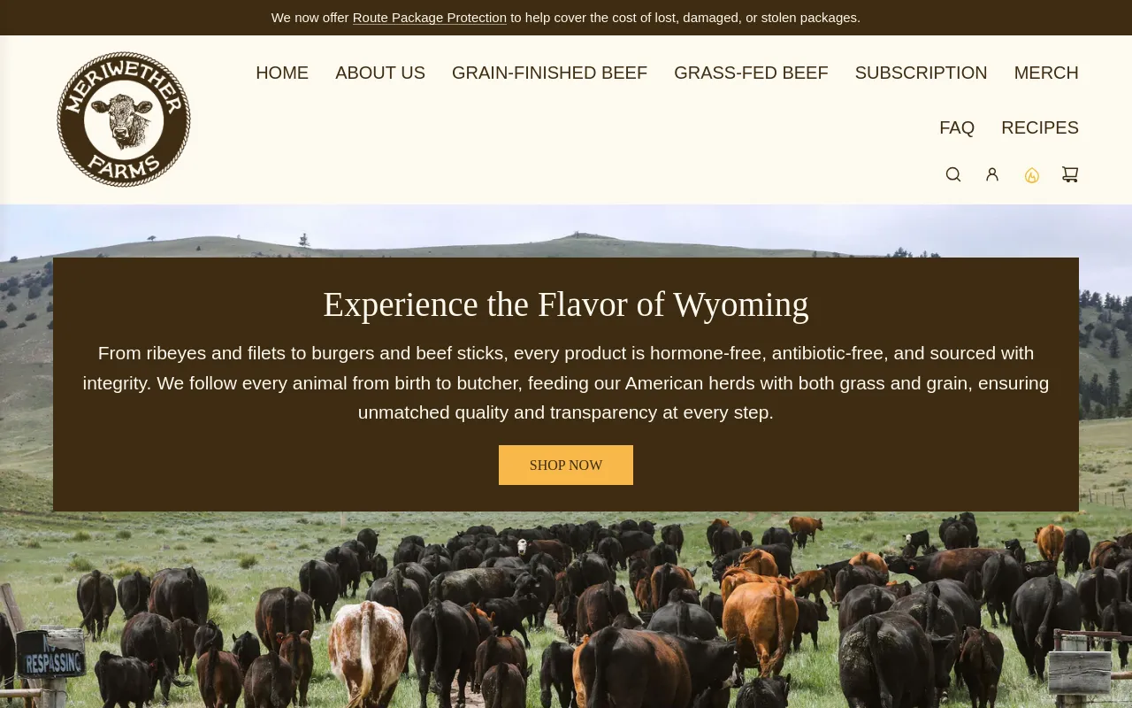 MERIWETHER FARMS screenshot