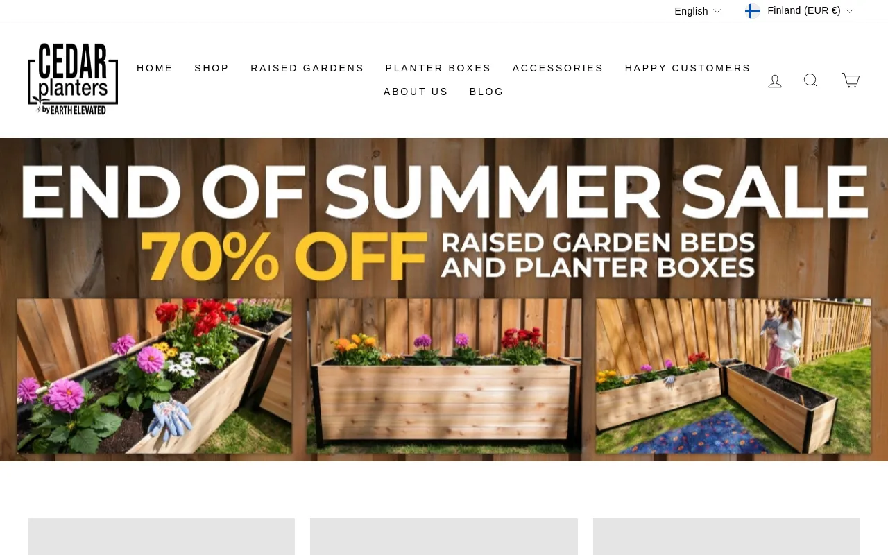 Cedar Planters screenshot