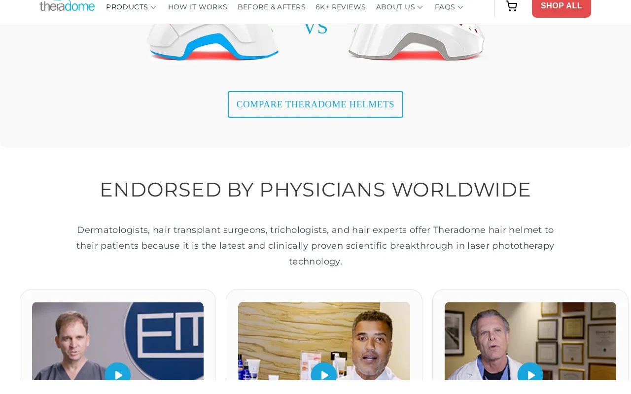 Theradome screenshot