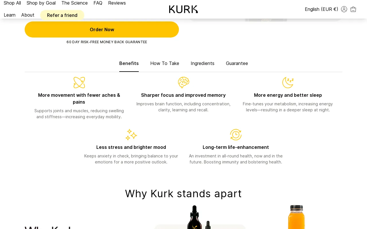 kurk.life screenshot