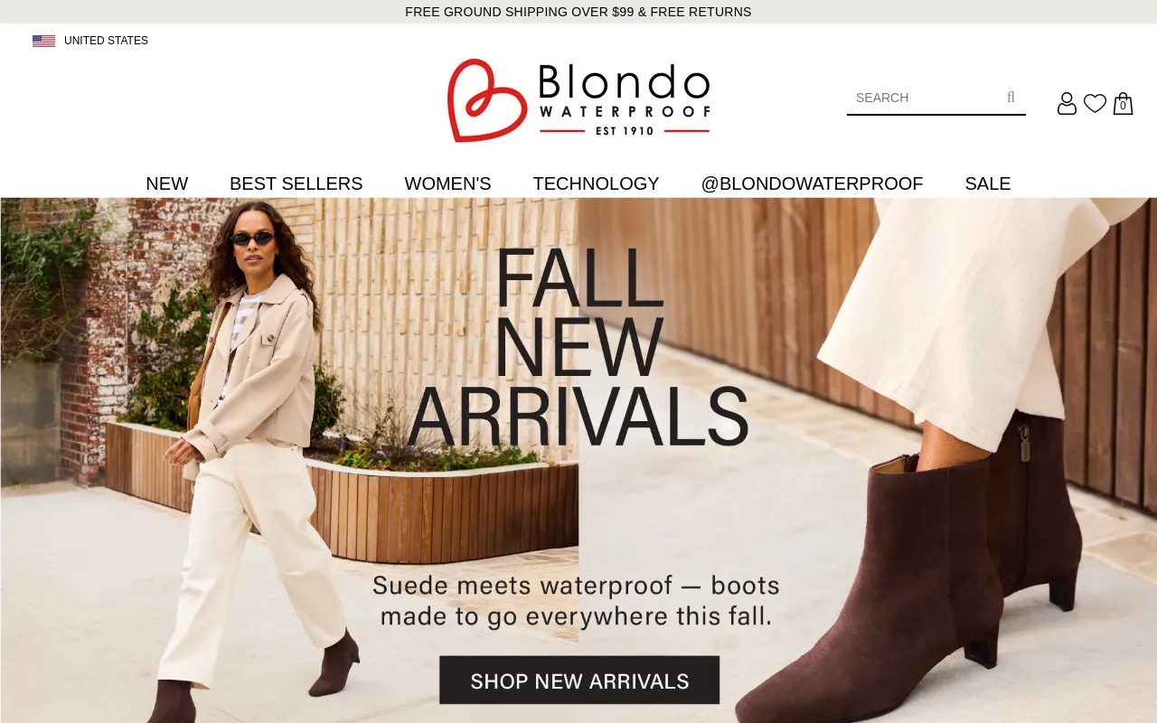 Blondo US screenshot