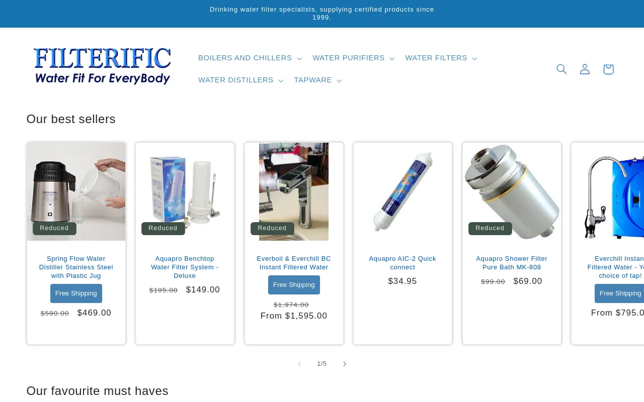 Filterific screenshot