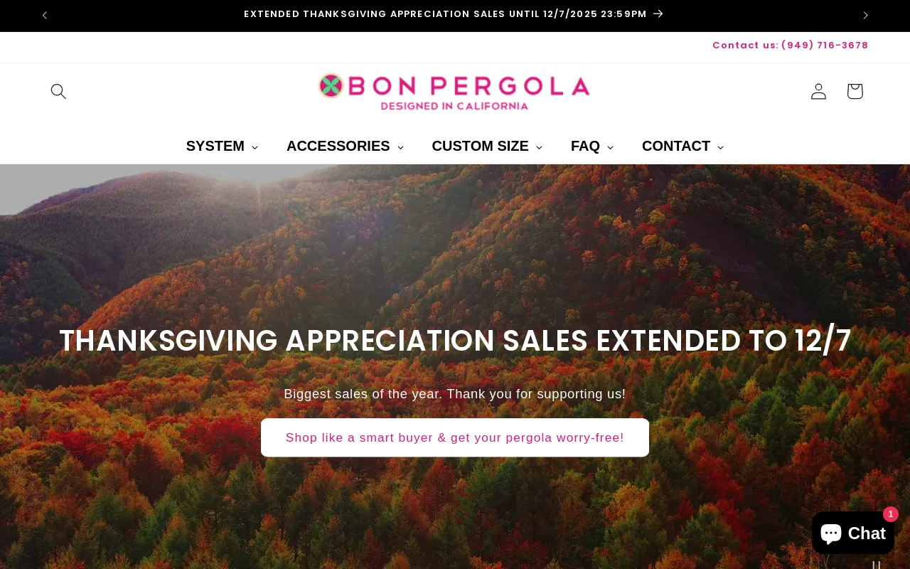 BON PERGOLA screenshot