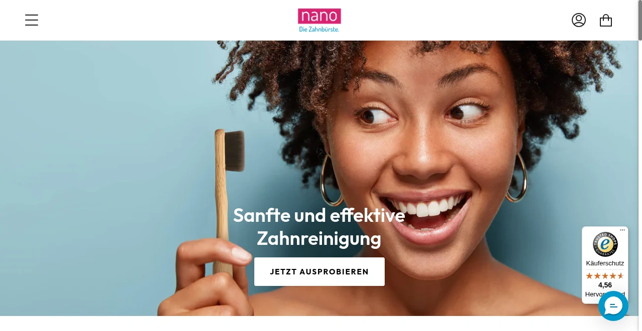 nano. Die Zahnbürste. screenshot