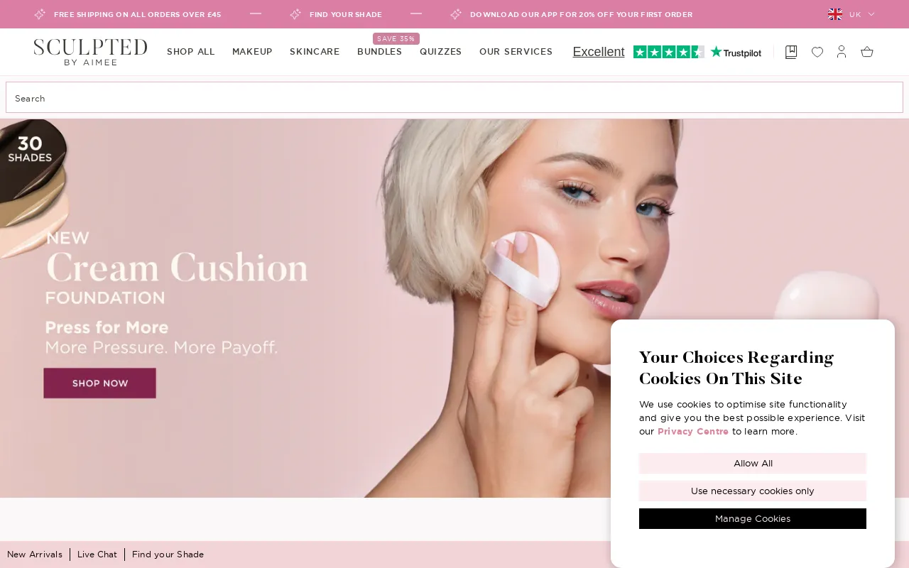 Sculpted By Aimee | UK screenshot