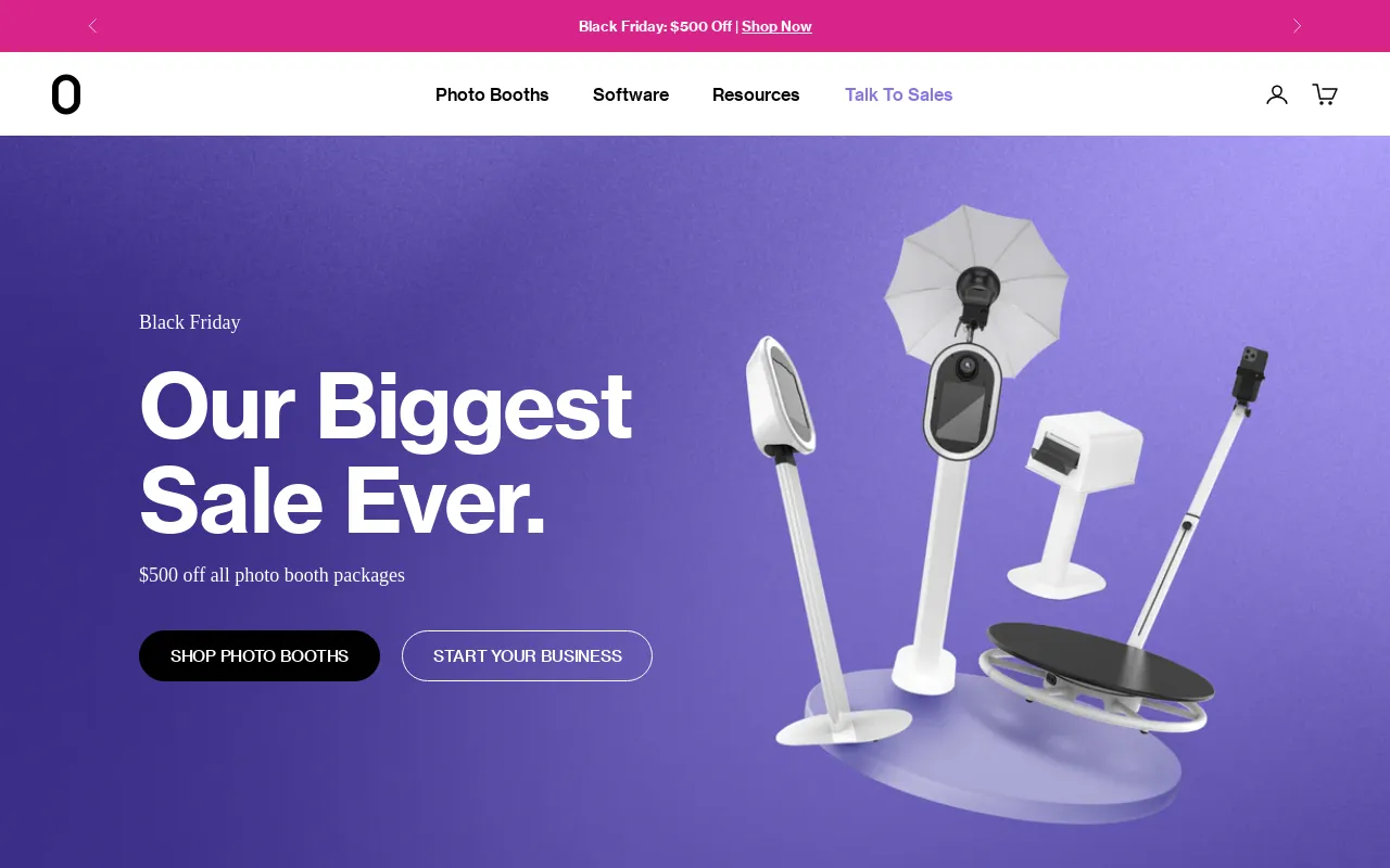 Photobooth Supply Co. screenshot