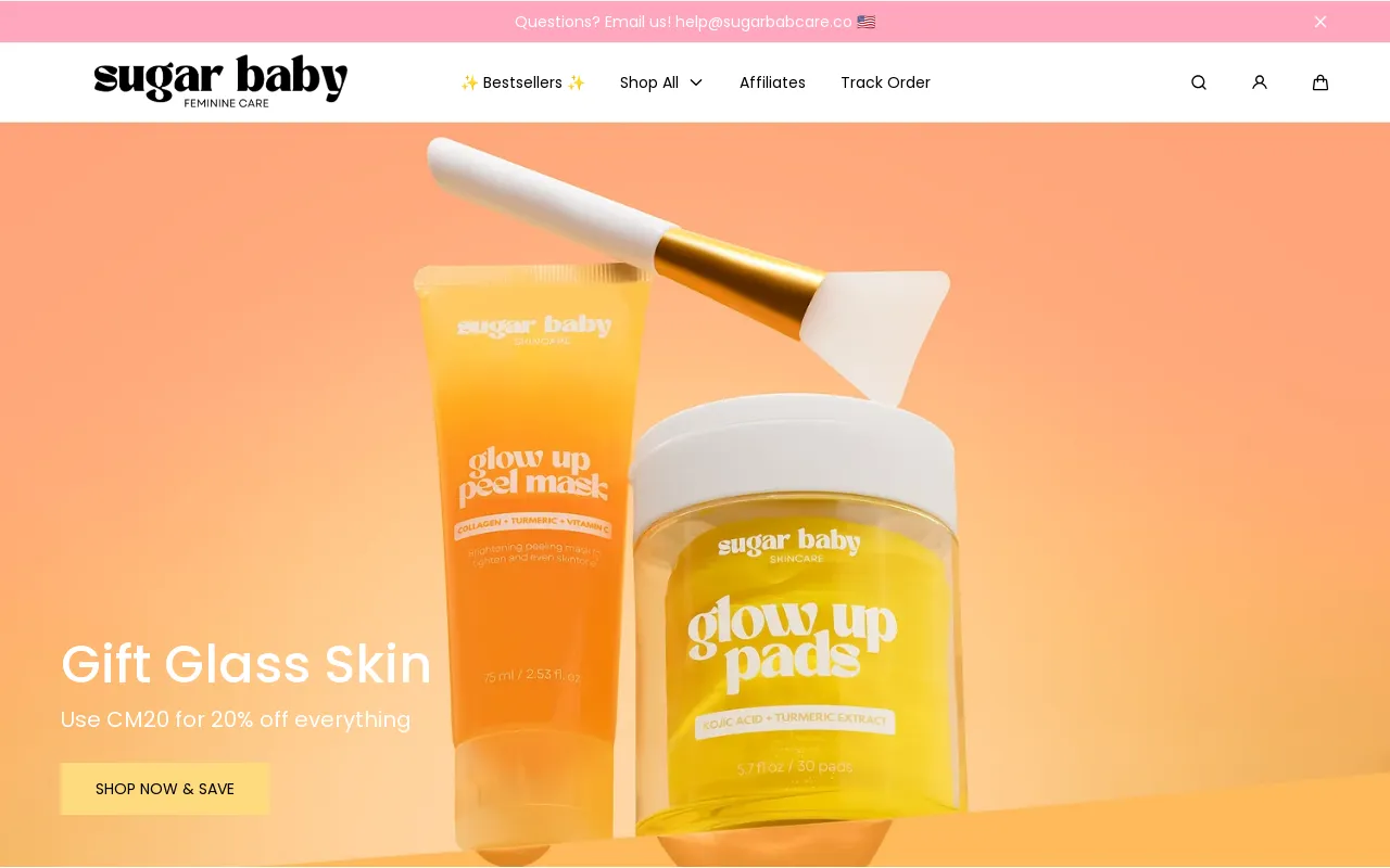 sugarbabycare screenshot