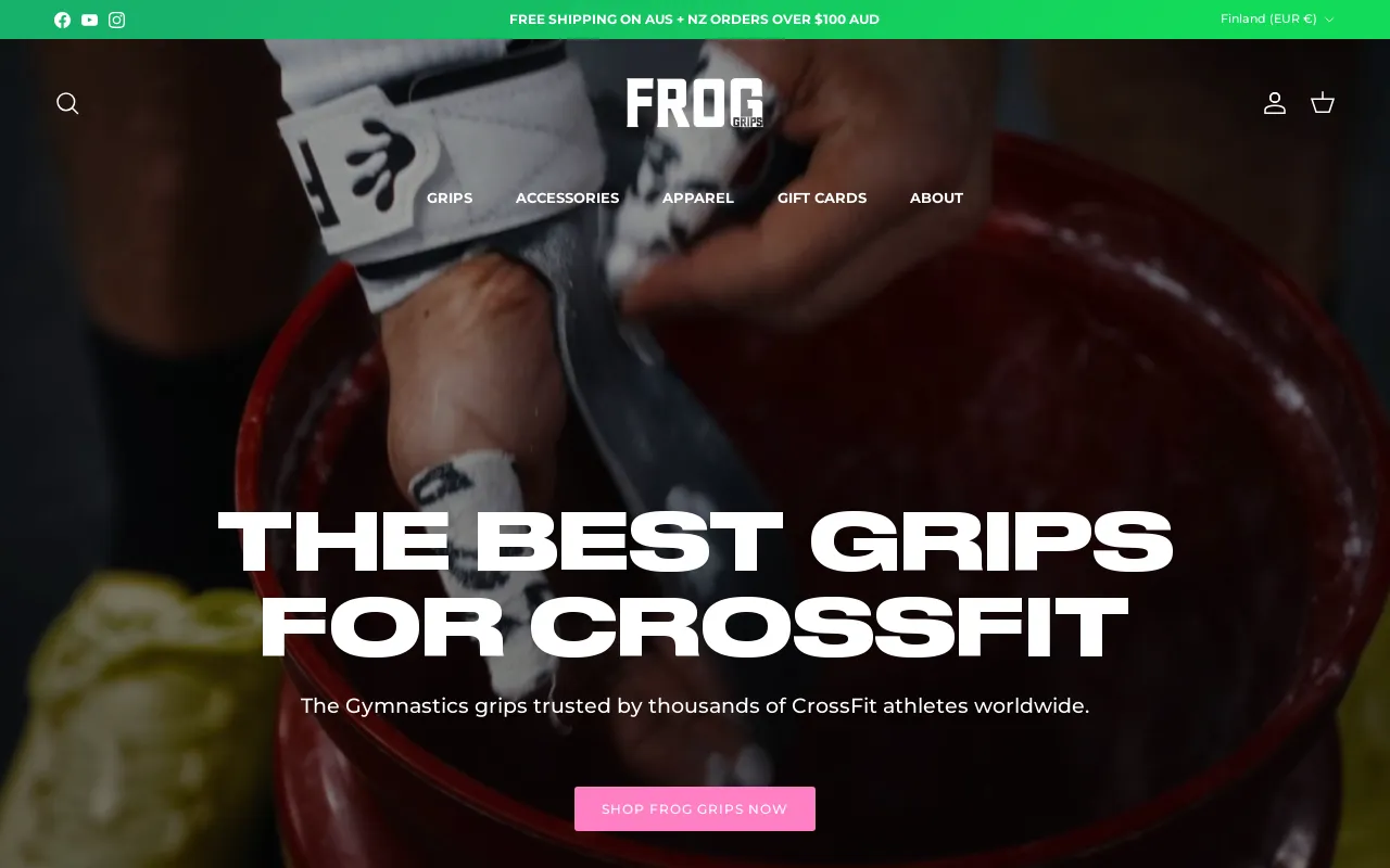 Frog Grips screenshot