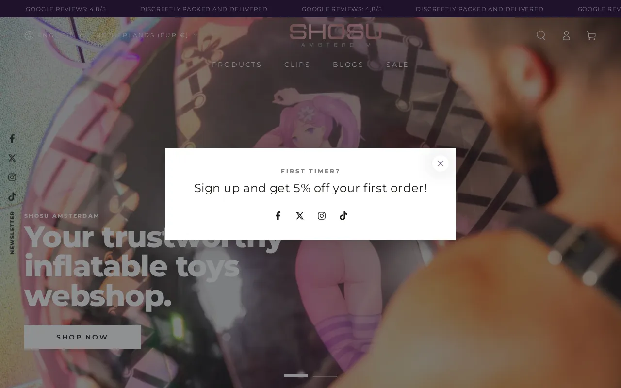 SHOSU Amsterdam screenshot