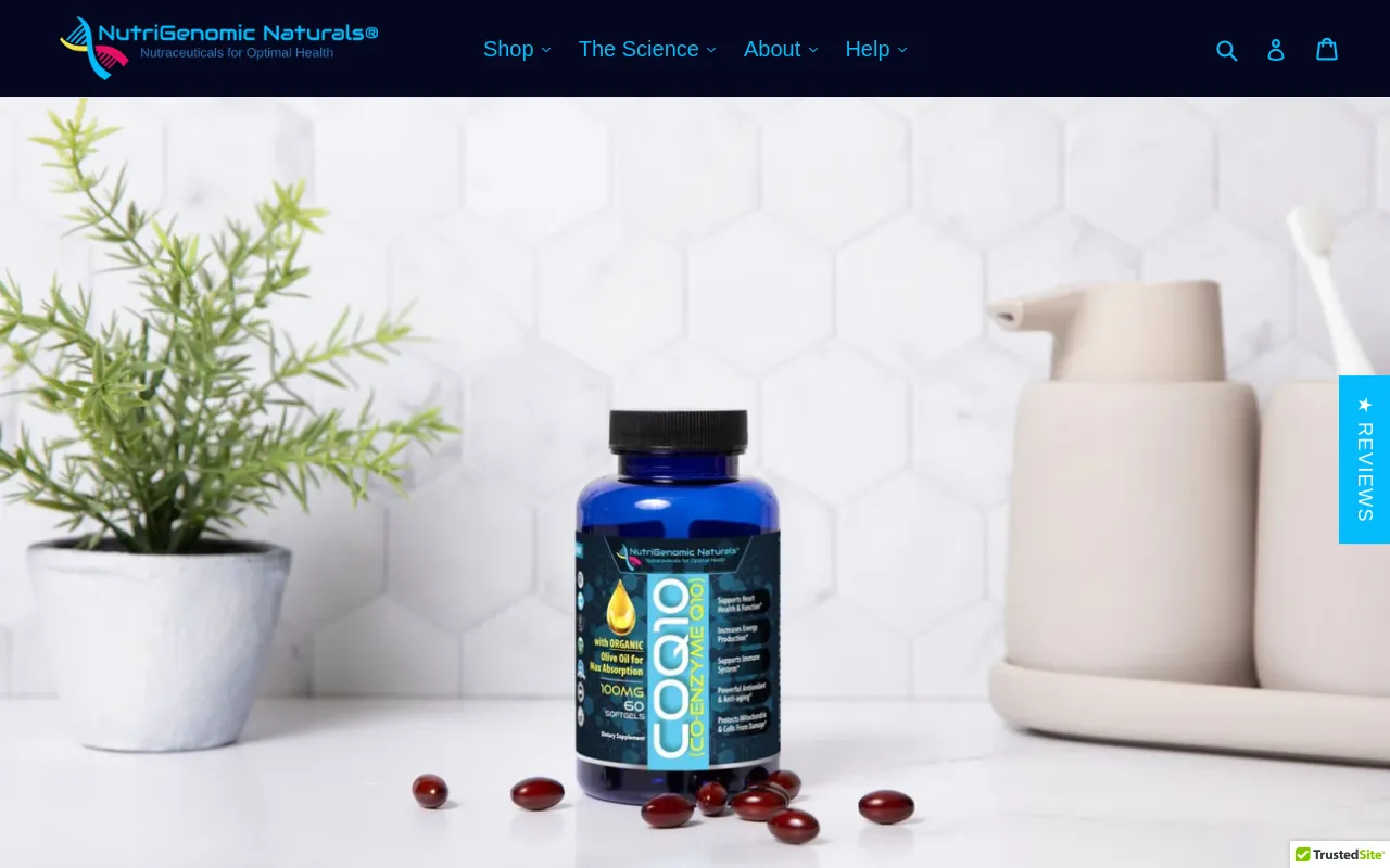 NutriGenomic Naturals® screenshot